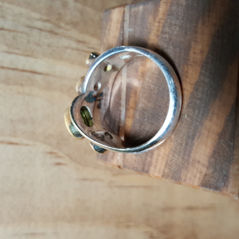 Multi-Gemstone Ring In Sterling Silver - image 4